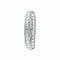 Montre Montre - Bracelet en platine et or 750 serti de diamants 58 Facettes