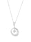 Collier Pendentif et chaîne Art déco en or gris et diamants 58 Facettes 763509