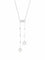 Collier Collier négligé en or blanc et diamants 58 Facettes