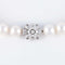 Collier Collier de perles des mers du Sud en or blanc 18 ct et diamants 58 Facettes 1