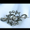 Broche Broche ancienne en or jaune 18 carats et diamants taille ancienne 58 Facettes