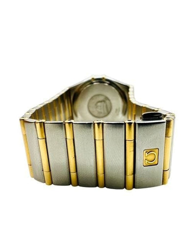 Montre Omega Constellation - Montre mixte en acier et or jaune 58 Facettes