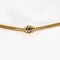 Collier Chaîne giletière - Double chaîne en or jaune 18K, diamants et grenats 58 Facettes LF22