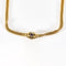 Collier Chaîne giletière - Double chaîne en or jaune 18K, diamants et grenats 58 Facettes LF22