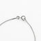 Collier 44cm Chaîne avec pendentif rotatif en or blanc 18 carats et diamants 58 Facettes 58_f60