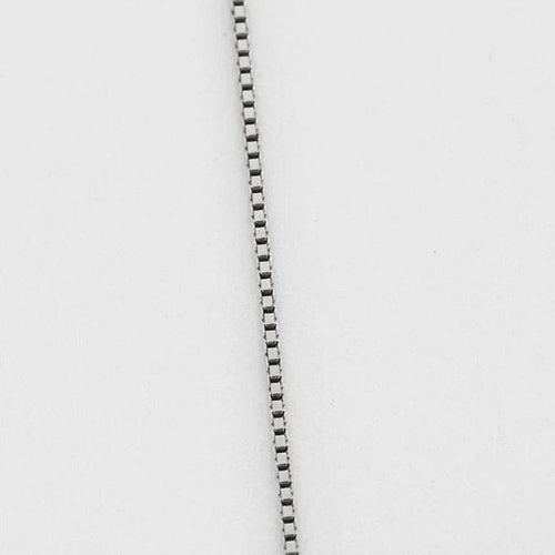 Collier 44cm Chaîne avec pendentif rotatif en or blanc 18 carats et diamants 58 Facettes 58_f60