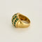 Bague 53 Bague sertie d’émeraudes en or jaune 18 carats 58 Facettes 2037