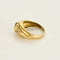 Bague 53 1/2 Bague en or jaune 18 carats sertie d’un saphir et de diamants 58 Facettes 238