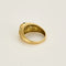 Bague 53 1/2 Bague en or jaune 18 carats sertie d’un saphir et de diamants 58 Facettes 238