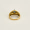 Bague 53 1/2 Bague en or jaune 18 carats sertie d’un saphir et de diamants 58 Facettes 238