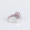 Bague 52 Bague style Art déco en or blanc 18 ct rubis et diamants 58 Facettes 1