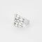 Bague 56 Bague en or blanc 18 carats sertie de diamants taille marquise 58 Facettes