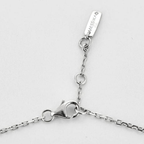 Collier Messika - Collier rivière en or blanc et diamants 58 Facettes