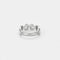 Bague 52 Messika Joy Cœur Multi - Alliance en or blanc 18 carats et diamants 58 Facettes