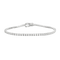 Bracelet Bracelet rivière (tennis) en or blanc 18 carats et diamants 58 Facettes