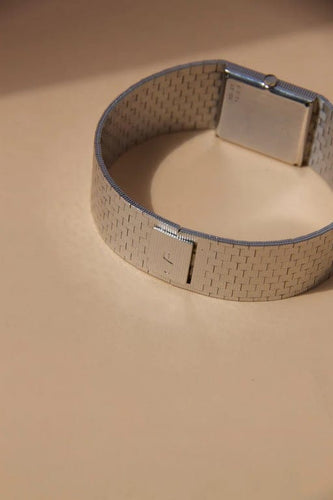 Montre Piaget - Montre en or blanc 18 carats réf. 9131 58 Facettes