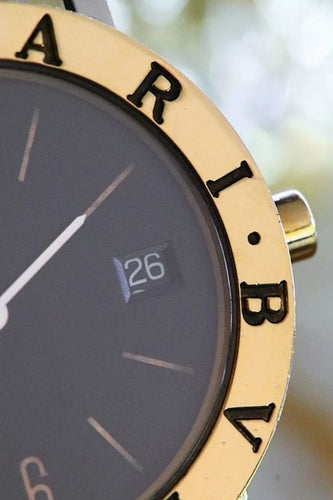 Montre Bulgari Bulgari-Bulgari - Montre BB-33 SGL en or 18 carats et acier 58 Facettes