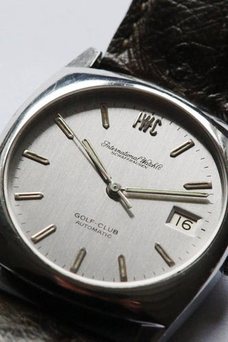 Montre IWC - Montre vintage Golf Club réf. 1830 en acier 58 Facettes