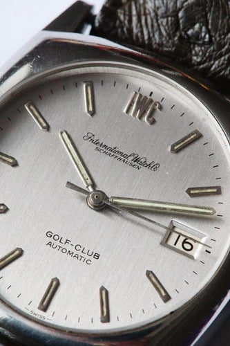 Montre IWC - Montre vintage Golf Club réf. 1830 en acier 58 Facettes