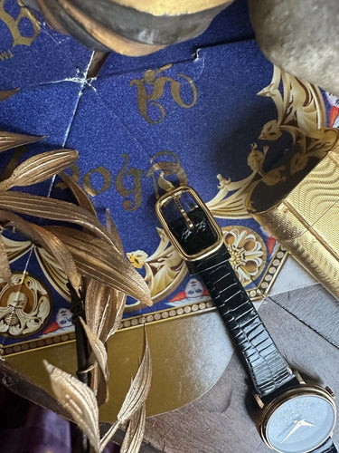 Montre ESKA - Montre femme vintage à cadran en lapis-lazuli 58 Facettes