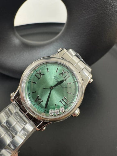 Montre Chopard Happy Sport - Montre 30 mm en acier 58 Facettes