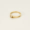Bague 51 Bague solitaire - Diamant taille brillant 0,11 ct en or jaune 18k 58 Facettes