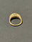 Bague 54 Bague vintage en or jaune 18k et or blanc, diamants 58 Facettes