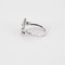 Bague 54 Bague cœur en or blanc 18 carats et 33 diamants 58 Facettes 2086203