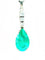 Collier Collier - Pendentif en or blanc 18K, émeraude et diamants 58 Facettes