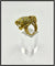 Bague 51 FRED Léopard - Bague en or jaune 18 carats et diamants 58 Facettes
