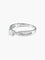 Bague 54 Bague de fiançailles en or blanc 18k et diamants 58 Facettes