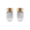 Boucles d'oreilles OJ Perrin - Boucles d’oreilles en or 18k et argent 58 Facettes