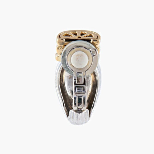 Boucles d'oreilles OJ Perrin - Boucles d’oreilles en or 18k et argent 58 Facettes