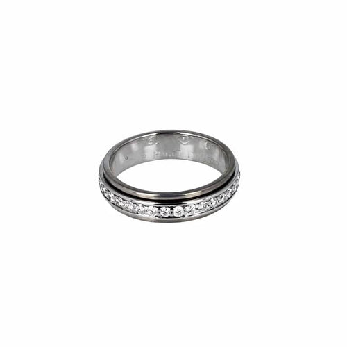 Bague 51 Piaget Possession - Bague en or blanc 18 carats et diamants 58 Facettes 001.40619