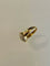 Bague 55 Bague boule pavée de diamants en or jaune 18 carats 58 Facettes 751089