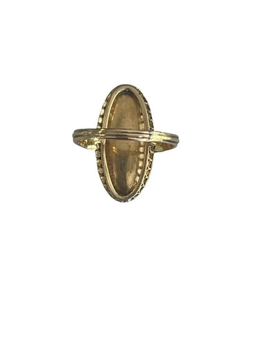 Bague 52 Bague marquise d’époque romantique en or 18 carats et perles fines 58 Facettes 969758