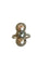 Bague 56 Bague trilogie en platine avec perles et diamants 58 Facettes 1046905
