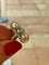 Bague 56 Bague trilogie en platine avec perles et diamants 58 Facettes 1046905