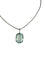 Pendentif Pendentif en platine à l’aigue-marine et diamants 58 Facettes