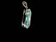Pendentif Pendentif en platine à l’aigue-marine et diamants 58 Facettes