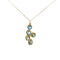 Pendentif Cascade - Pendentif en or jaune 18 carats et aigues-marines 58 Facettes PEN97