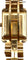 Montre Festina - Montre femme en or jaune 18 carats, cristal saphir 58 Facettes