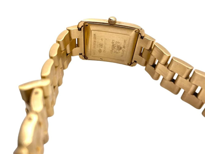 Montre Festina - Montre femme en or jaune 18 carats, cristal saphir 58 Facettes