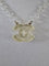 Collier Chanel Ice Cube - Collier vintage en métal doré et résine 58 Facettes