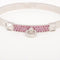 Bracelet Hermès Collier de chien - Bracelet en or blanc 18k et saphir rose 58 Facettes