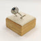 Bague 54 Bague marguerite en or blanc 18 carats, saphir et diamants 58 Facettes