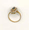 Bague 54 Bague marquise Art déco en or jaune 18K, saphirs et diamants 58 Facettes
