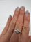 Bague 55 Solitaire - Bague en or blanc avec diamant 0,83 ct 58 Facettes