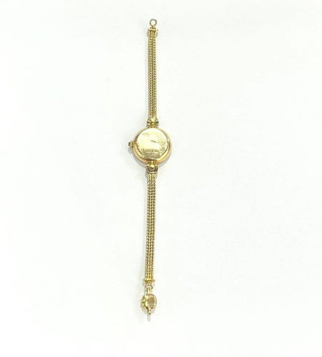 Montre A. Barthelay - Montre femme en or jaune 18 carats diamants et rubis 58 Facettes R6