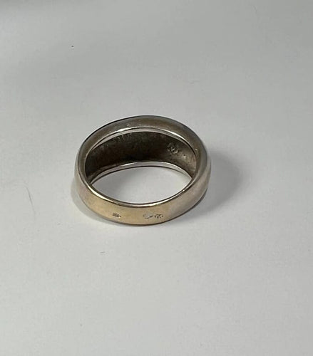 Bague 50 Bague jonc en or blanc 18 carats 58 Facettes 267